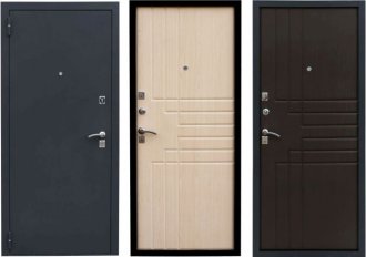 Металлические входные двери для дома: какие они?