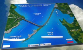 Доставка строительных материалов для Керченского моста будет производиться по объездной дороге
